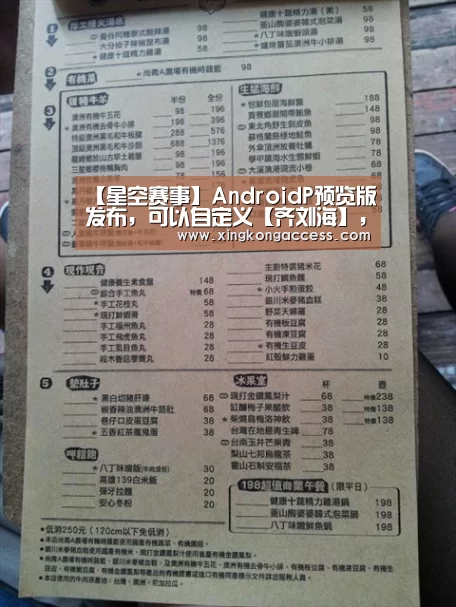 【星空赛事】AndroidP预览版发布,可以自定义【齐刘海】,还能室内导航(图1) 星空推荐